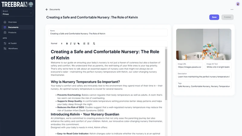 TREEBRAIN AI SEO CONTENT+