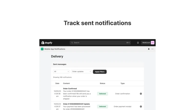 Mobile App & Push ‑ MobiLoud