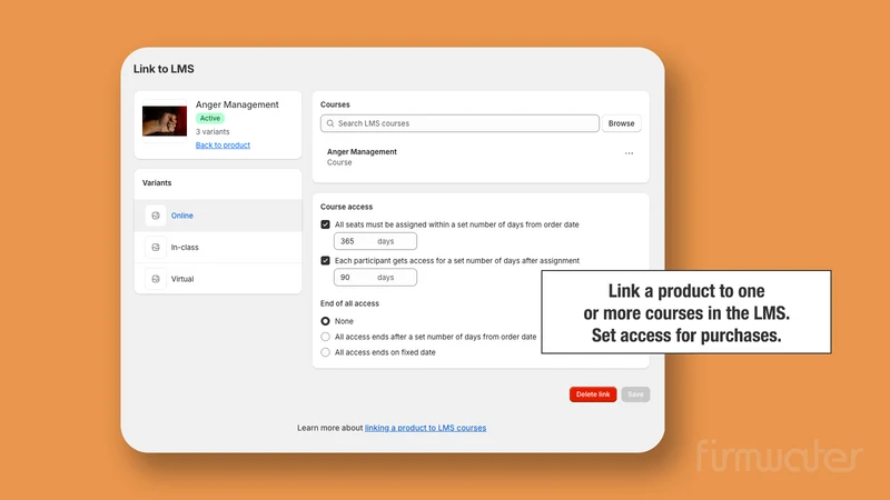 Firmwater LMS Connect