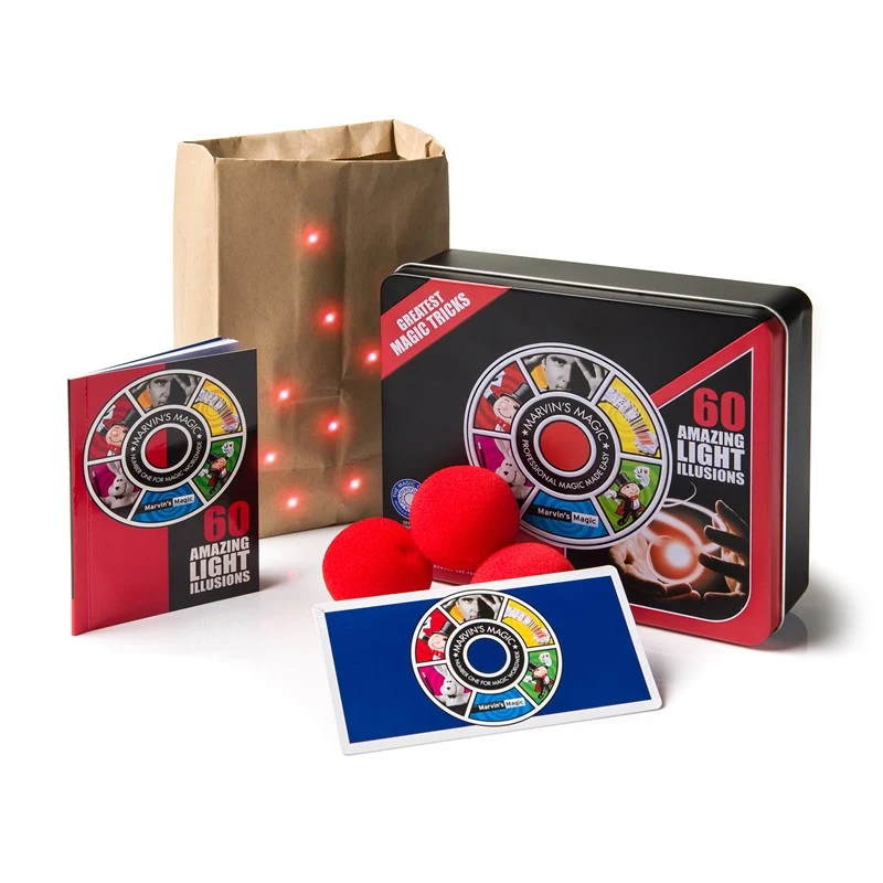 Set 60 Sorprendentes Ilusiones con luz - Marvin Magic