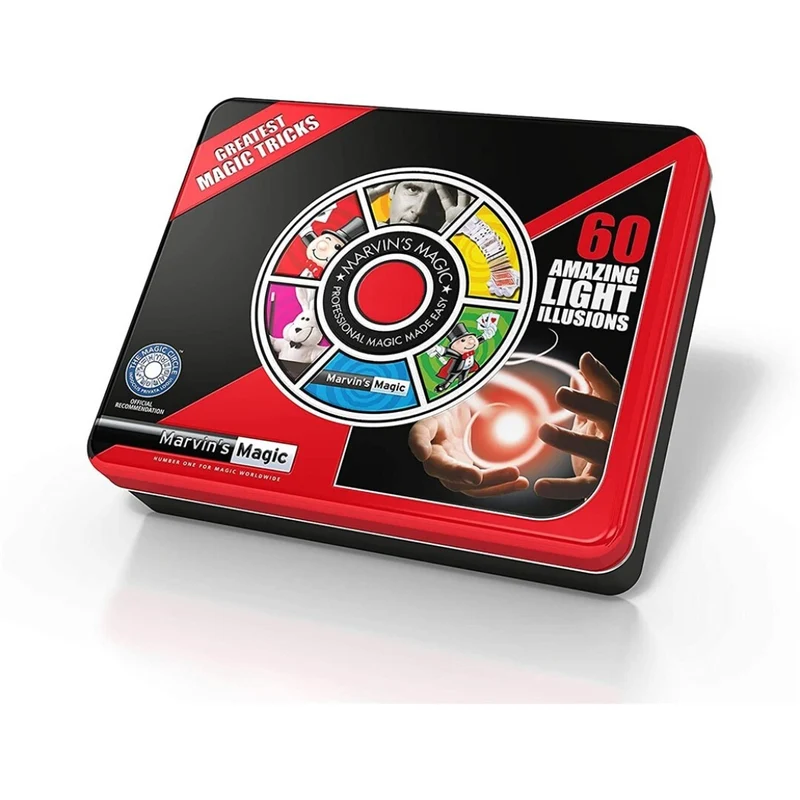 Set 60 Sorprendentes Ilusiones con luz - Marvin Magic