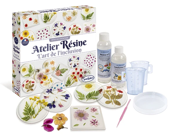 Sentosphere - Kit de Joyería en resina de inclusión
