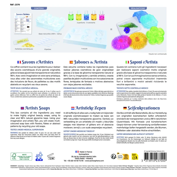 Sentosphere - Jabones perfumados - Savons d´Artistes