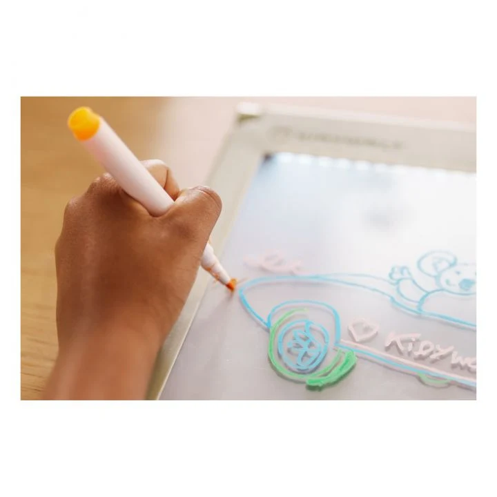 Kidydraw Tabla de Dibujo Verde: Letras y números - Kidywolf
