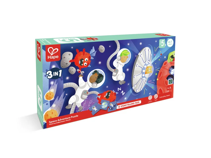Puzzle Aventura Espacial - Hape