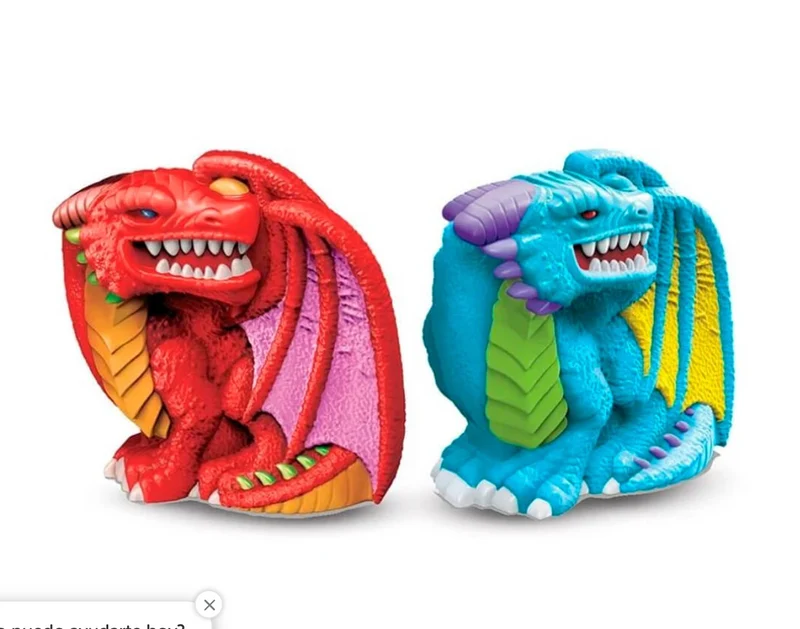 Moldea y pinta: Dragones en 3D- 4M