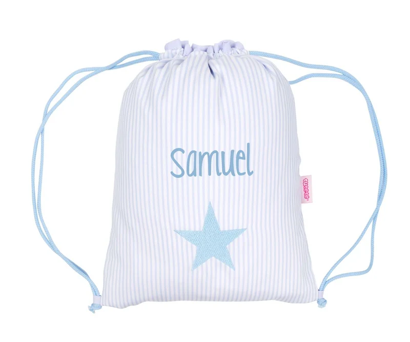 Mochila Saco Oxford Azul