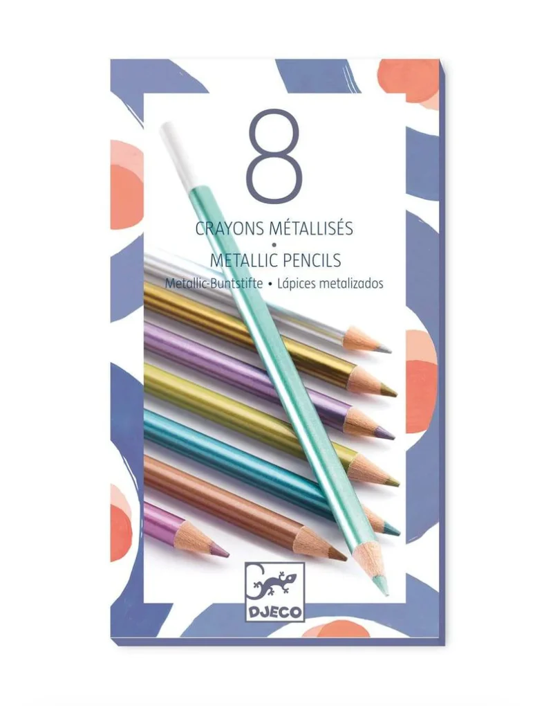 8 Lápices metálicos