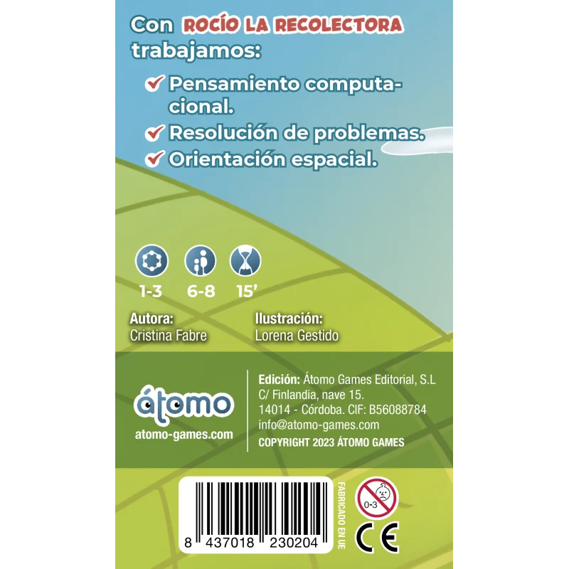 Club A Rocío La Recolectora - Juego de cartas