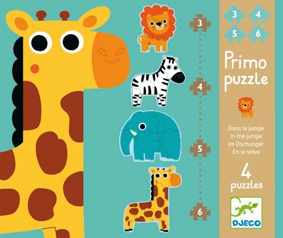 Puzzle Evolutivo: La Jungla - Djeco