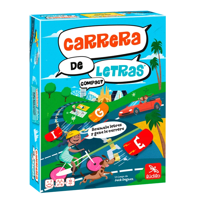 Carrera de letras (Nuevo Formato) - Juego de vocabulario y palabras