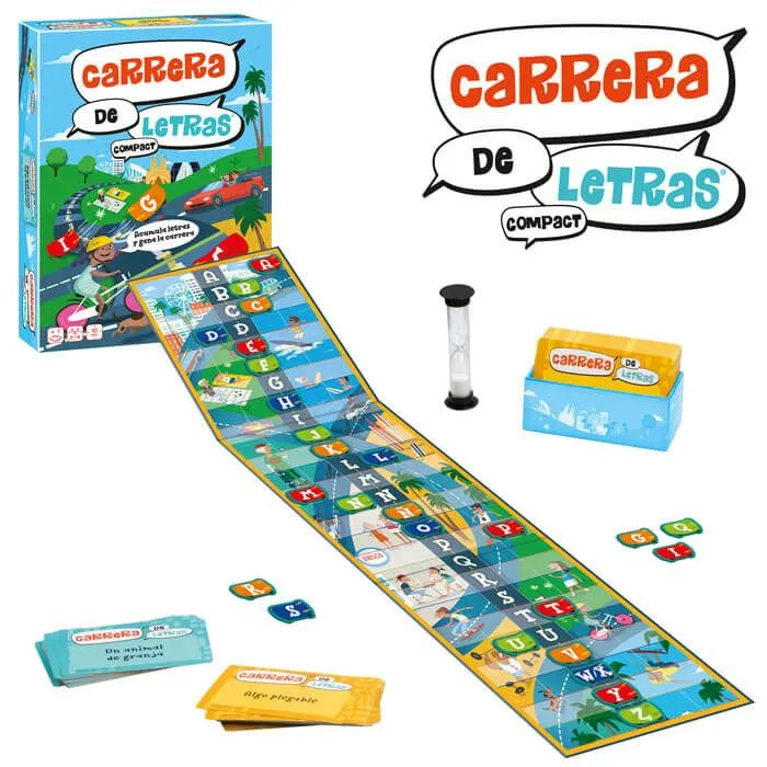 Carrera de letras (Nuevo Formato) - Juego de vocabulario y palabras