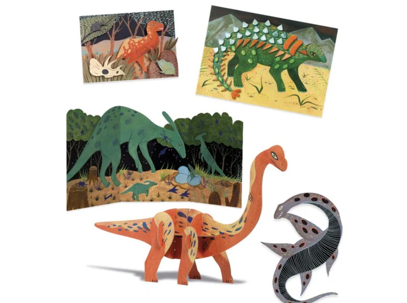 Cofre multiactividades El mundo de los dinosaurios