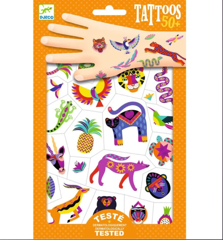 Tatuajes belleza salvaje - Djeco