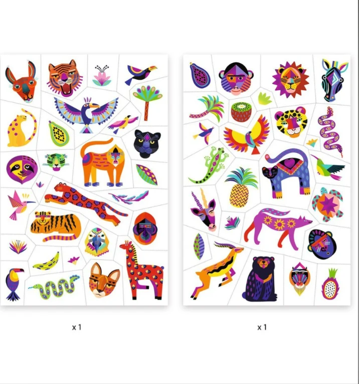 Tatuajes belleza salvaje - Djeco