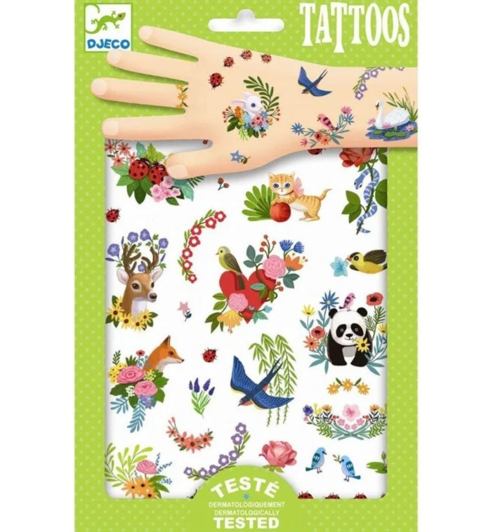 Tatuajes primavera - Djeco