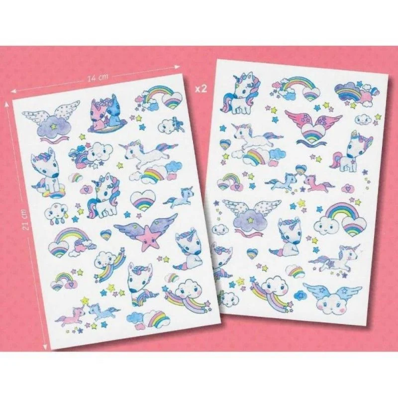 Tatuajes unicornios - Djeco