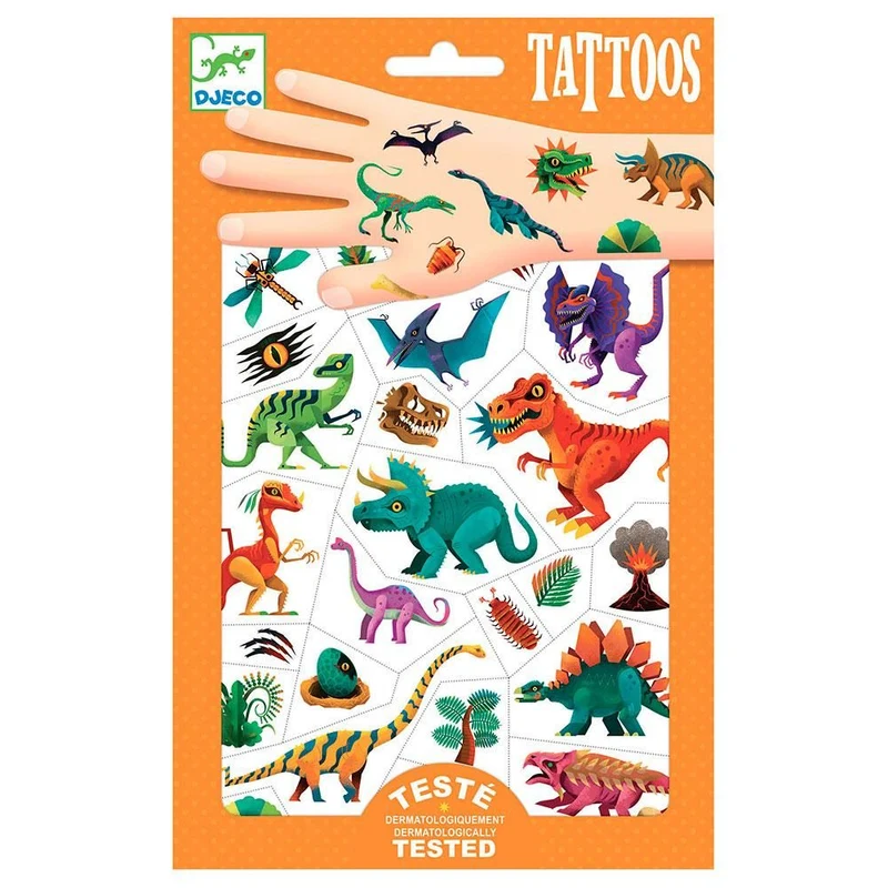 Tatuajes Dino club - Djeco