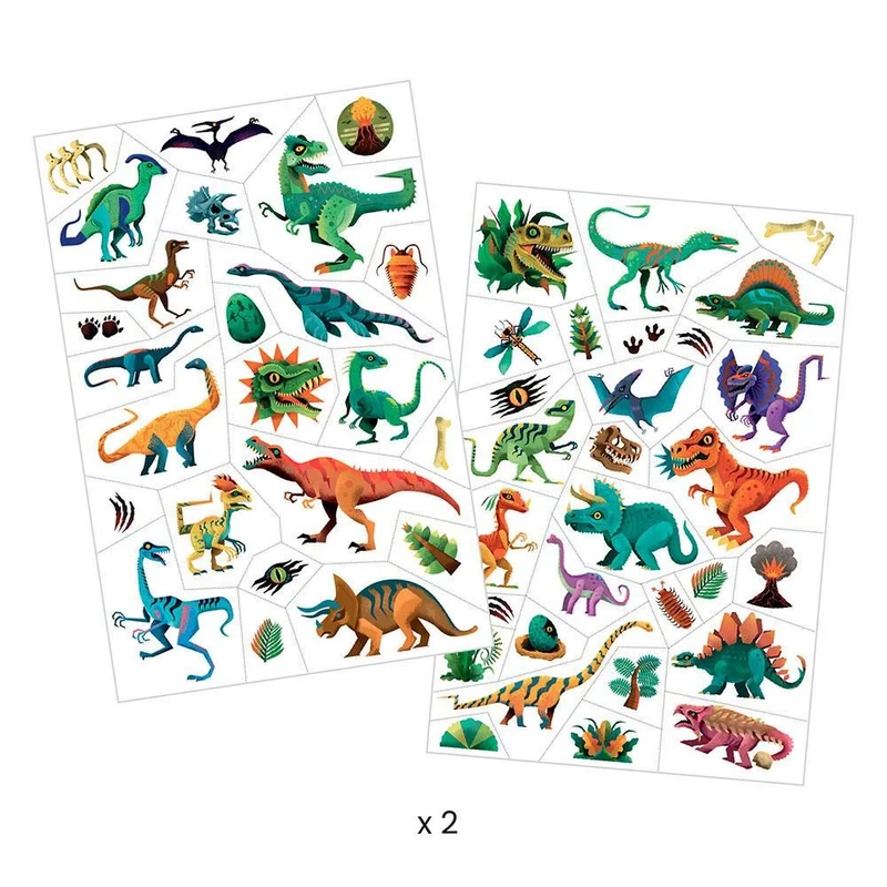 Tatuajes Dino club - Djeco