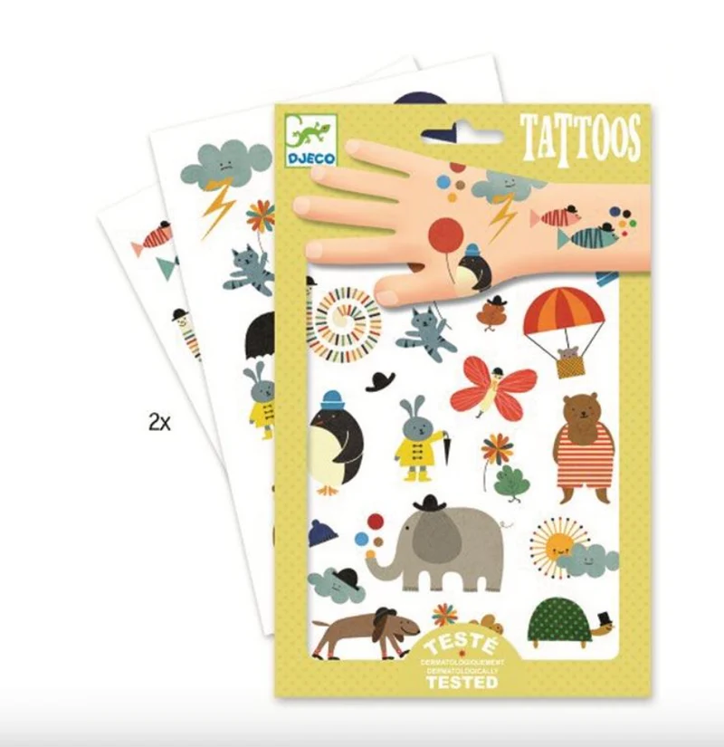 Tatuajes cositas bonitas - Djeco