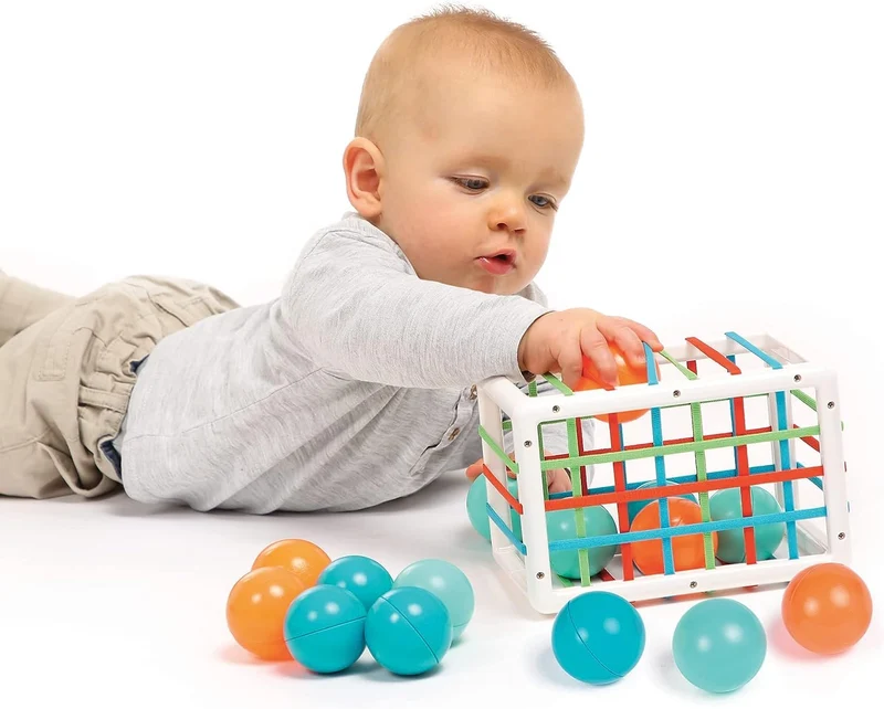 Cubo de actividades con bolas - Ludi