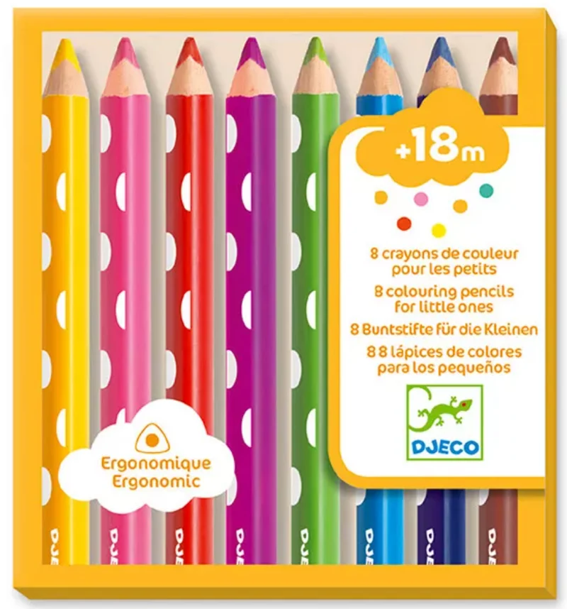 8 Lápices de colores