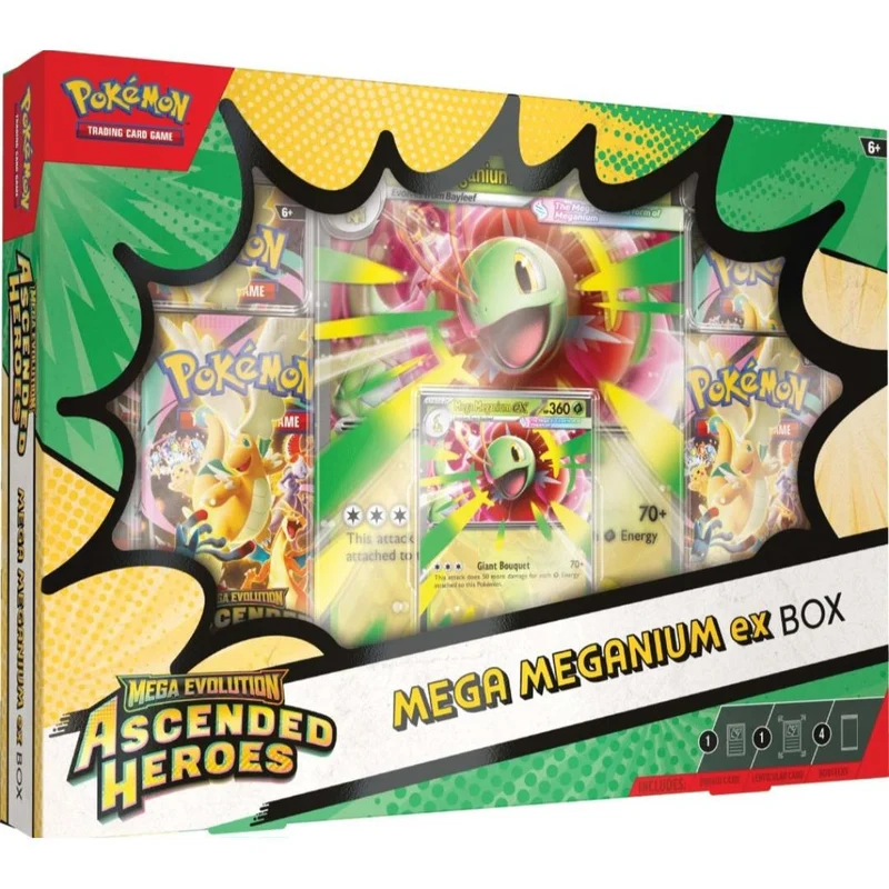 Mega Meganium Box Collection Héroes Ascendentes | Ascended Heroes