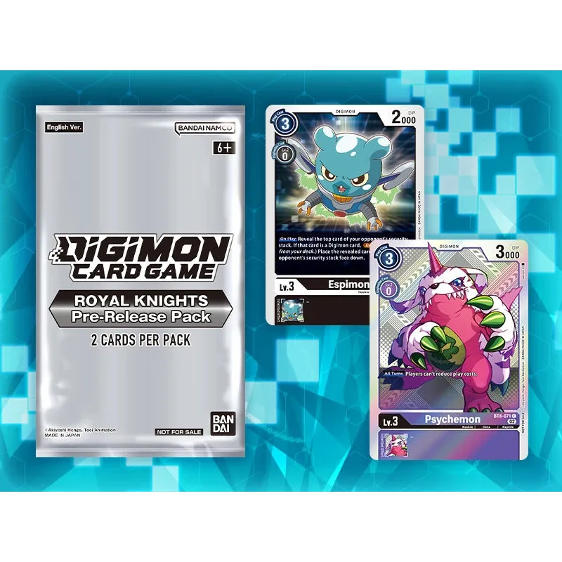 Digimon Sobre Royal Knights Pre-Release Pack