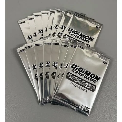Digimon Sobre Beginning Observer Pre-Release Pack