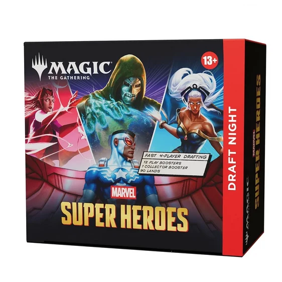 Magic Draft Night 13 Sobres Marvel Super Heroes