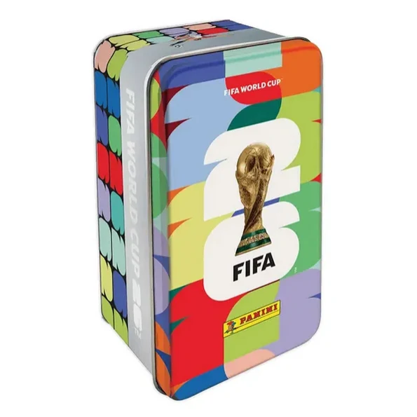 Panini | Tin Box de 16 sobres FIFA World Cup 2026 Sticker