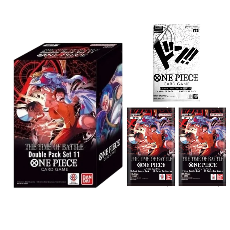One Piece Double Pack Set DP-11 The Time of the Battle OP16