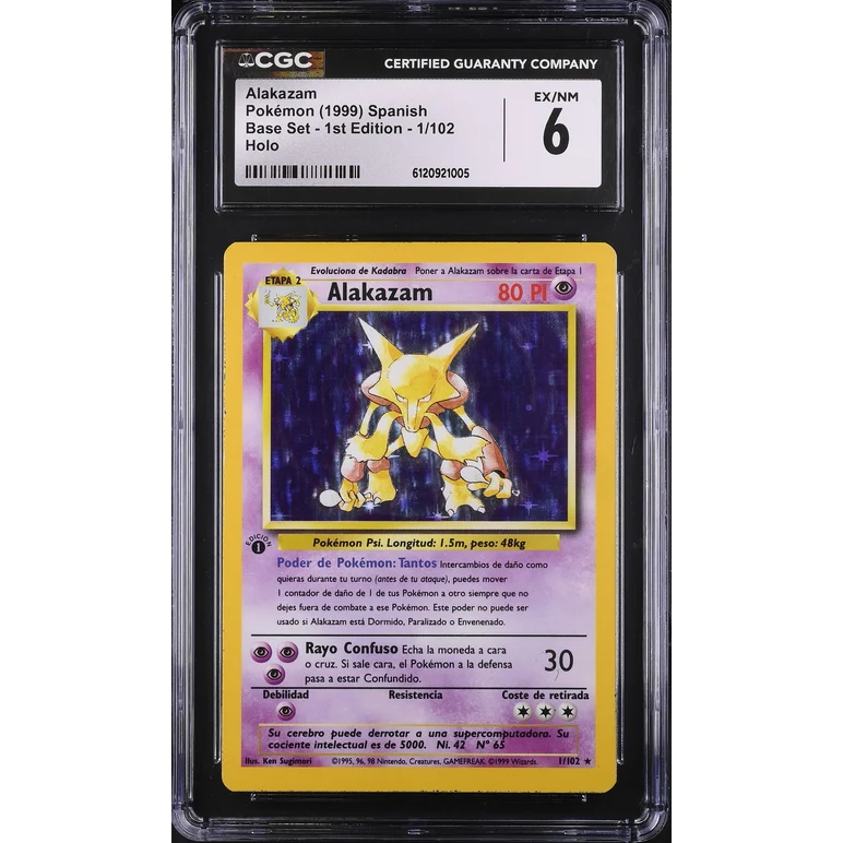 Alakazam (BS 1) Base Set 1st Edition