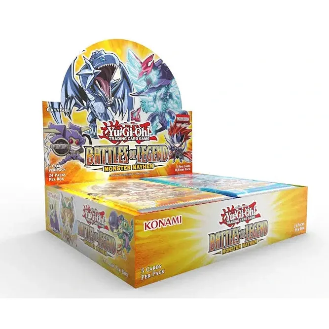 Yu-Gi-Oh! | Booster Box 24 Sobres Battles of Legend: Monster Mayhem