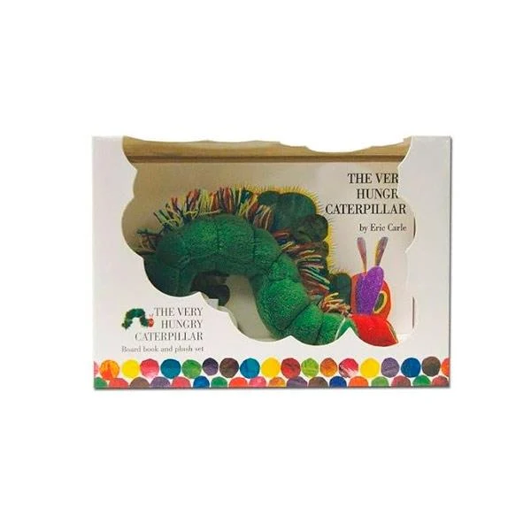 The Very Hungry Caterpillar Board Book And Plush Eric Carle