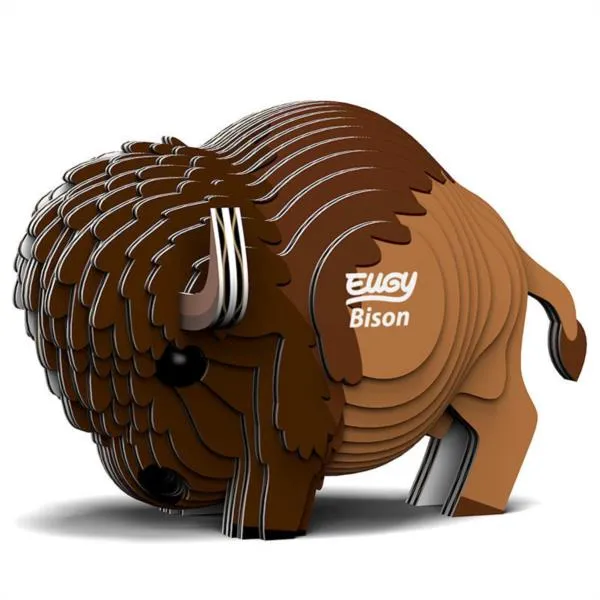 Puzzle 3D Bisón Eugy Dodoland