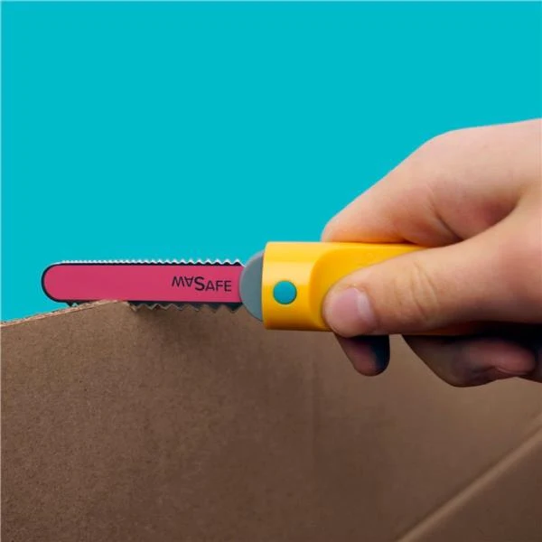 Sierra Segura Para Cartón Con Punzón Makedo Crear Con Cartón