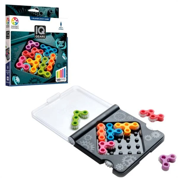 Juego de Lógica IQ Gears Engranajes SmartGames