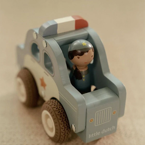 Coche de Policía Little Dutch Madera
