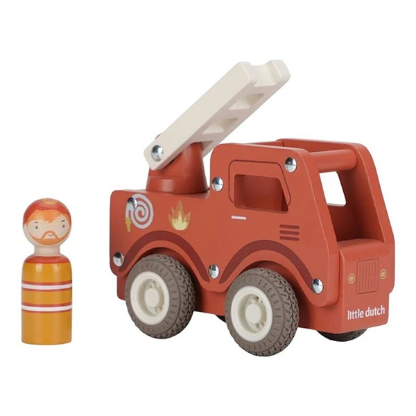 Camión de Bomberos Little Dutch Madera