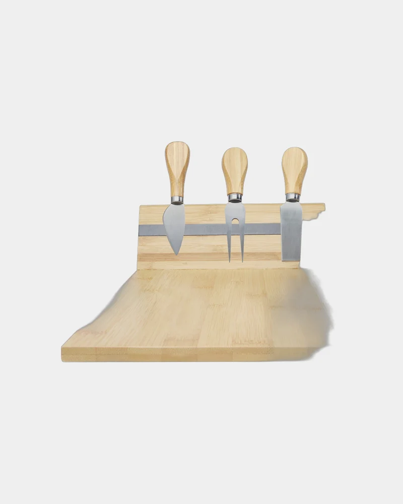 Set de queso bambú magnético Mancheg para personalizar