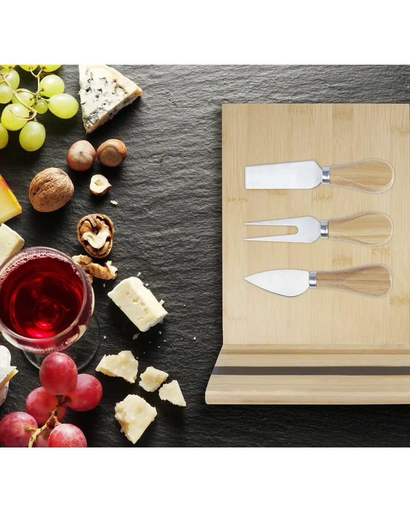 Set de queso bambú magnético Mancheg para personalizar