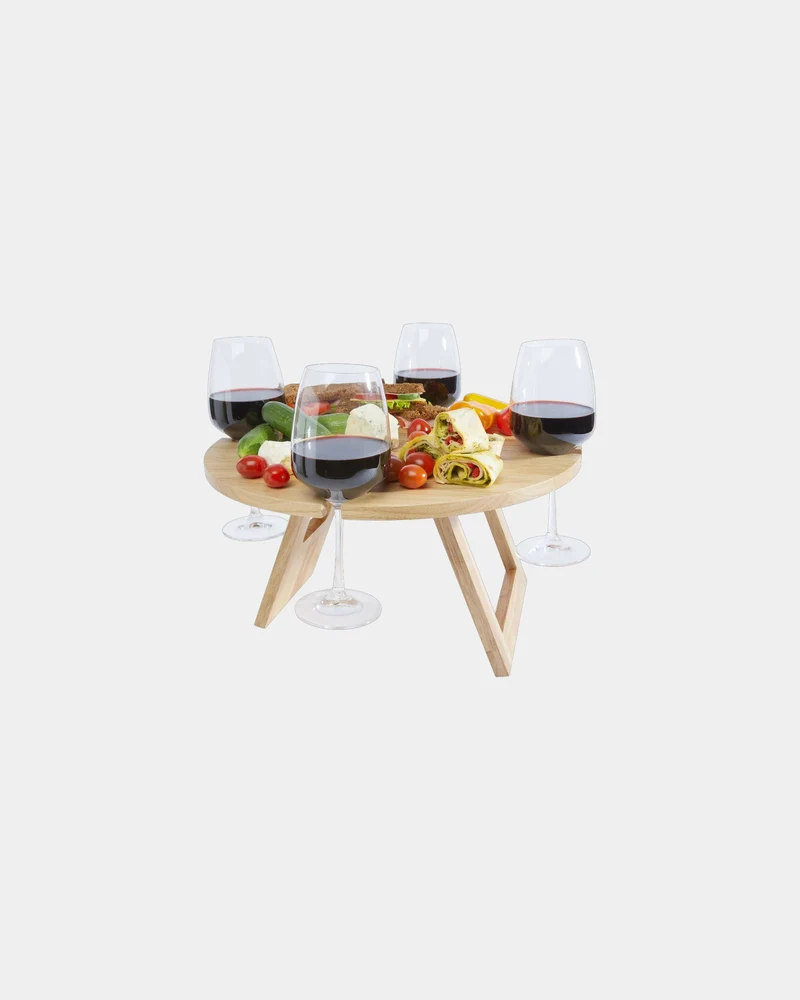 Mesa de pícnic plegable de madera para personalizar