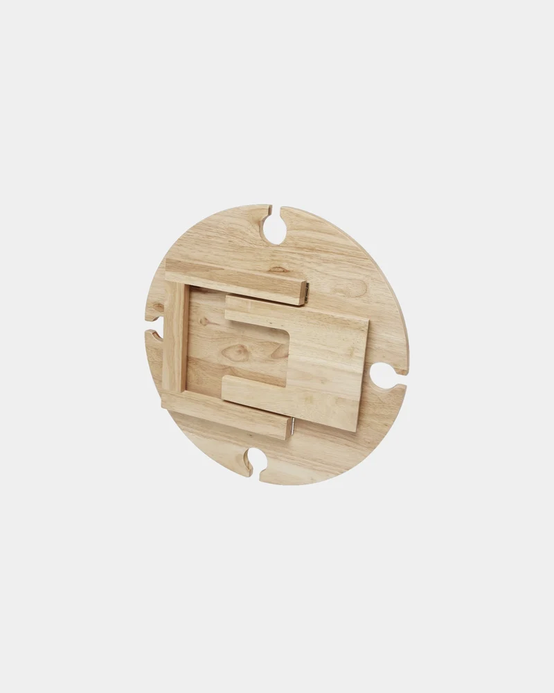 Mesa de pícnic plegable de madera para personalizar