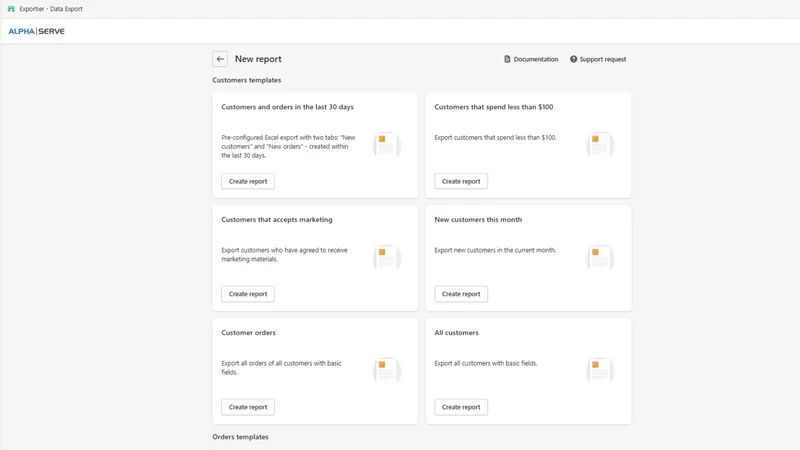 Exportier ‑ Data Export