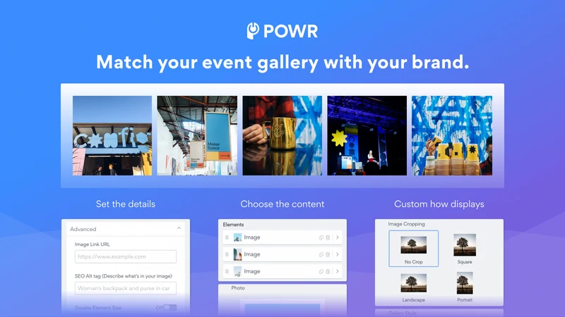 POWR: Event Gallery Showcase