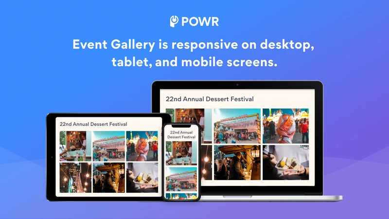 POWR: Event Gallery Showcase