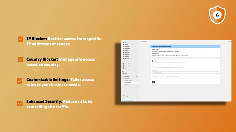 GD: Country blocker IP blocker