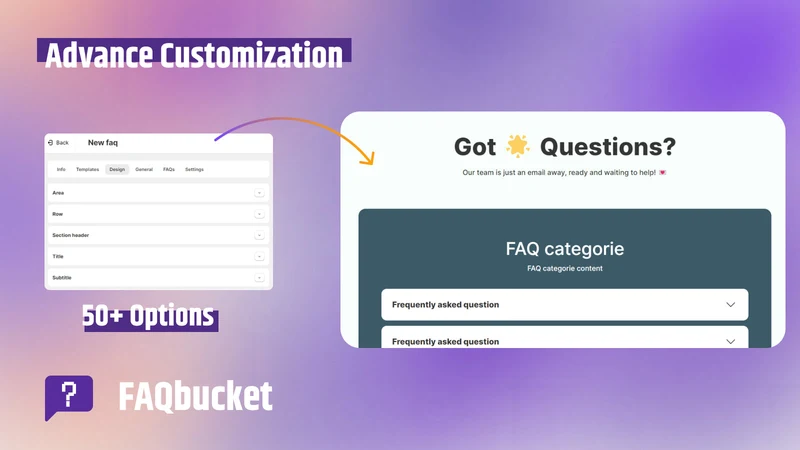 FAQbucket: Product FAQ Page AI