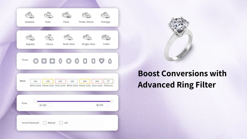 Jewelry Filter & Search